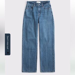 Loose high rise curve love jeans